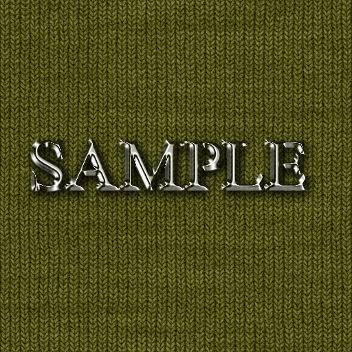 Zoy Texture [ Wrinkled Knit ] Seamless - Moss Green