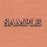 Zoy Texture [ Wrinkled Knit ] Seamless - Orange