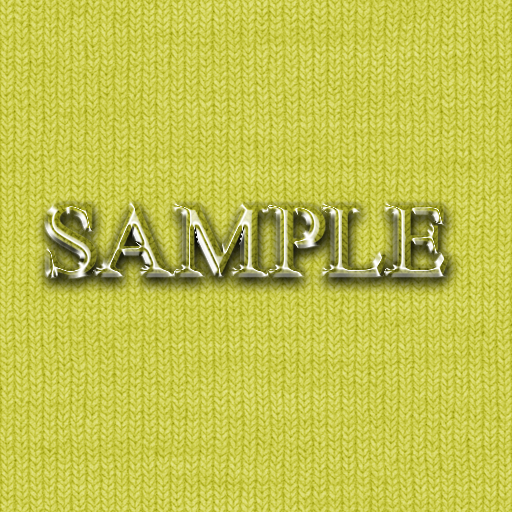 Zoy Texture [ Wrinkled Knit ] Seamless - Yellow