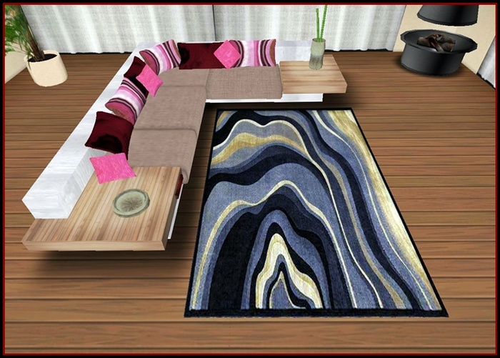 Ocean Coral Rug