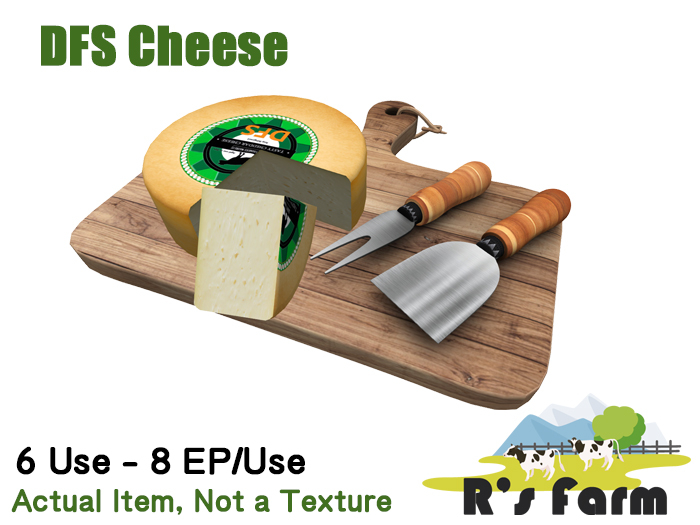 DFS Cheese (Actual Item Not a Texture)