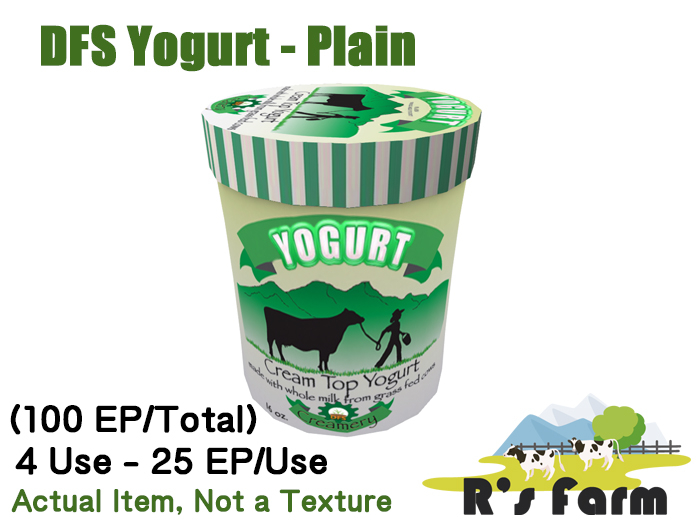 DFS Yogurt - Plain (Actual Item Not a Texture)