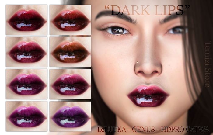 Temizi Store "Dark Lips"