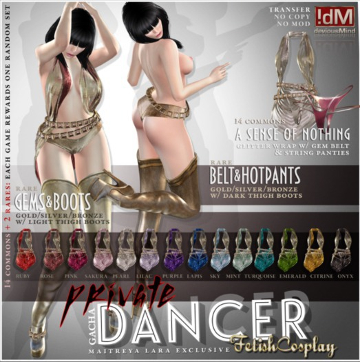 !dM PrivateDancer **RUBY** (BOX #1 LARA)