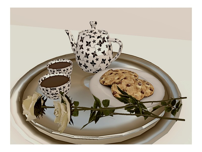 [AE] Home Decor - Vintage Tea & Cookies
