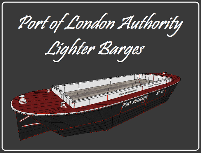 Second Life Marketplace Port Of London Authority Lighter Barges second-life-marketplace-port-of-london-authority-lighter-barges