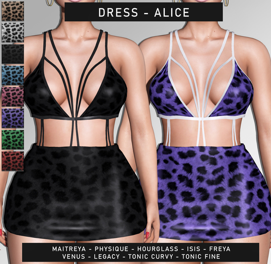 Tooty Fruity - Dress - Alice Demo