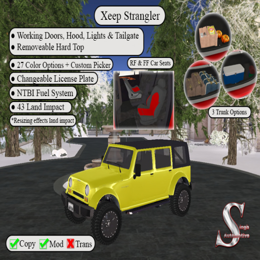 Singh Automotive - Xeep Strangler (FL)