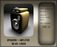 MX-001 linked PROMO SPEAKERS HD TEXTURES HQ WORK !