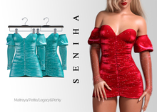 Seniha. Cristal Dress // Teal