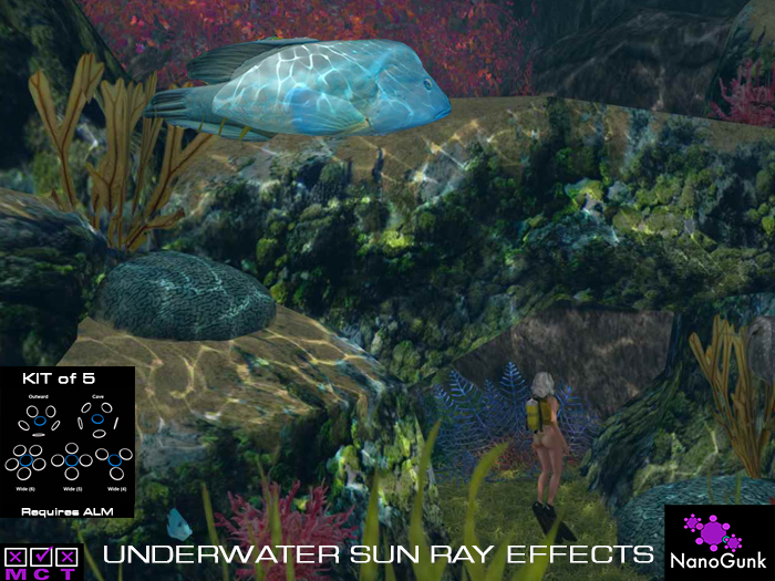 NanoGunk Underwater Sun Ray Effects