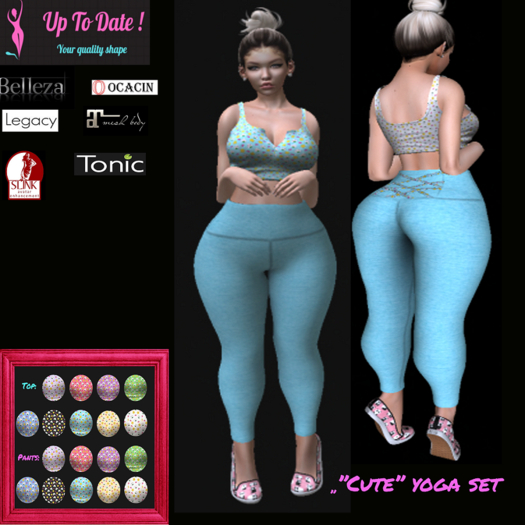 UpToDate! - "Cute" yoga set - Promo prize