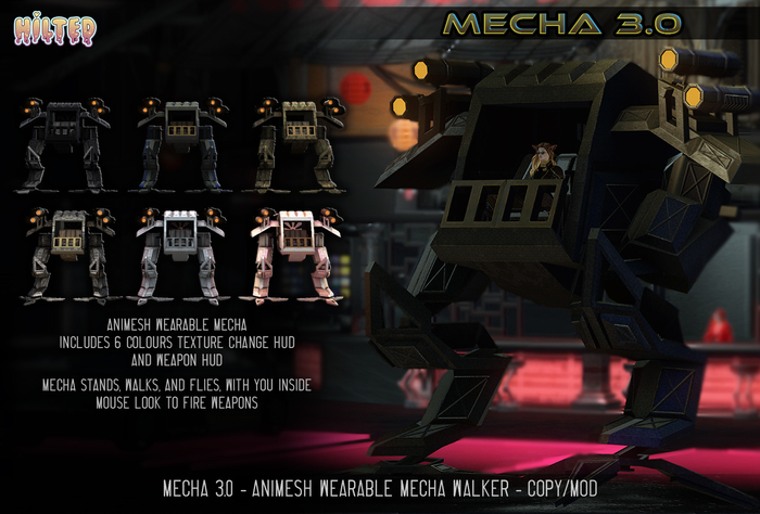 HILTED - Mecha 3.0 - Animesh Mecha Walker