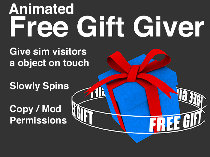 Animated Free Gift Giver