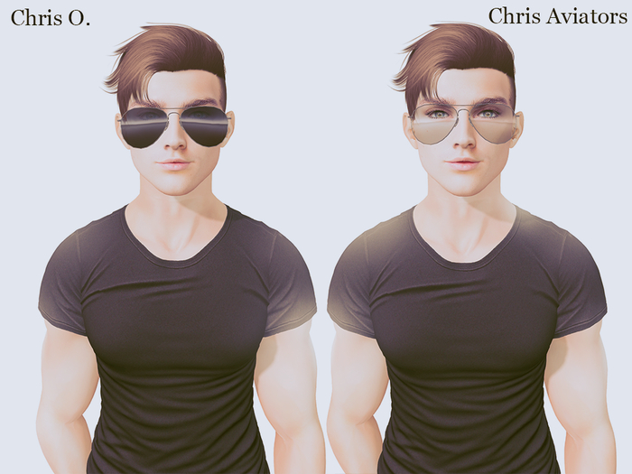 * Chris O. Aviator Shades + Glasses Mesh Summer Promo