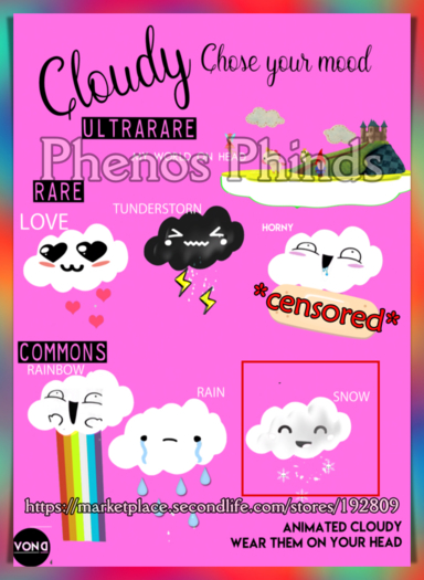 ::VOND:: CLOUDY  GACHA -SNOW (wearme)