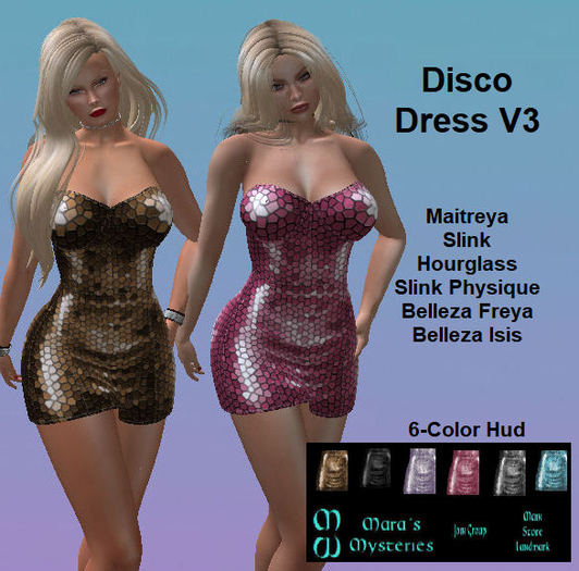 *MM* Disco Dresses V3
