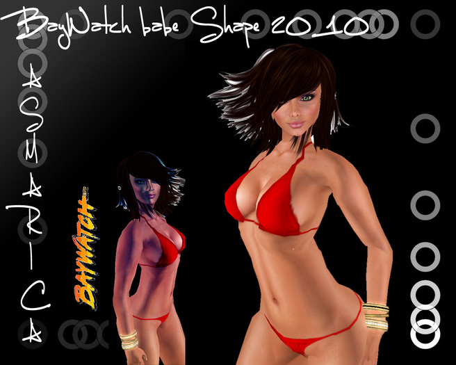 Baywatch Babe Shape 2010 TM  (Boxed)