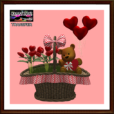 Valentines - Basket with Chocolates