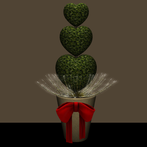 Valentines - Hearts Topiary 1