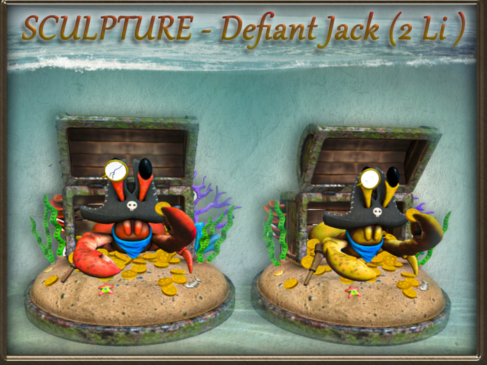SCULPTURE - Defiant Jack (2 Li ) Full Perm