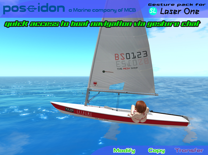 ::POSEIDON:: Laser One - SAILING GESTURE PACK