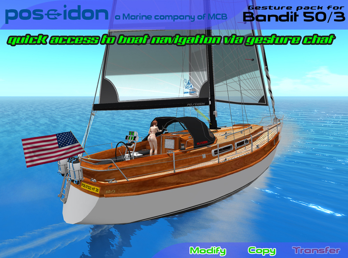 ::POSEIDON:: 50/3 - SAILING GESTURE PACK