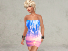 Sunrise-Form Fitting Dress