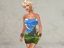 Lion King-Form Fitting Dress