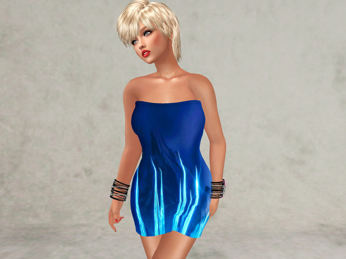 Ice-Form Fitting Dress