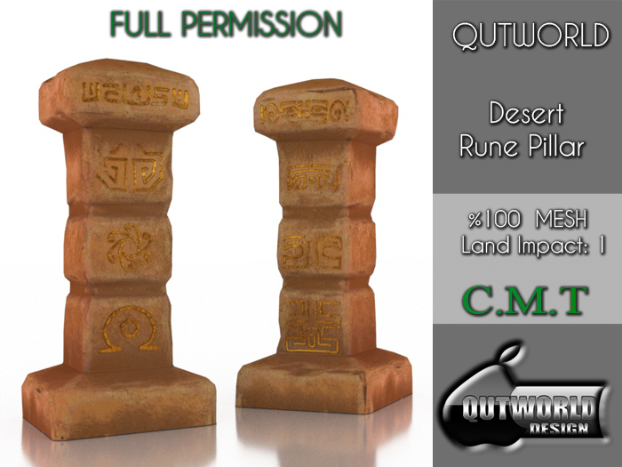 .::QUTWORLD Free Desert Rune Pillar::.FP 