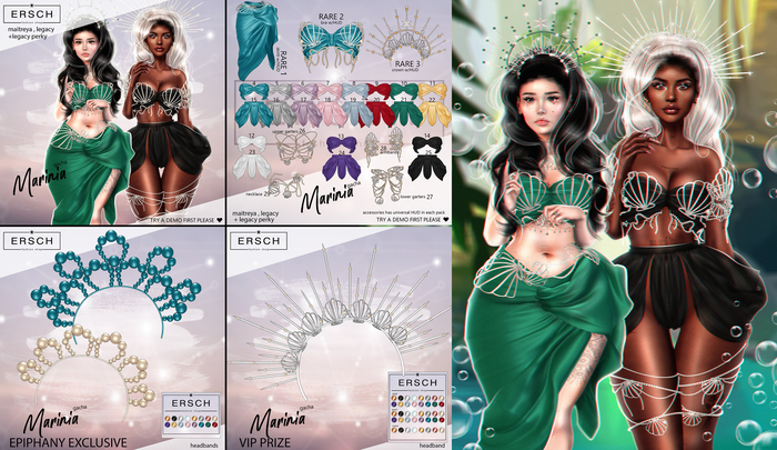 08. ERSCH - Marinia Gacha {Lara} bra -blue-