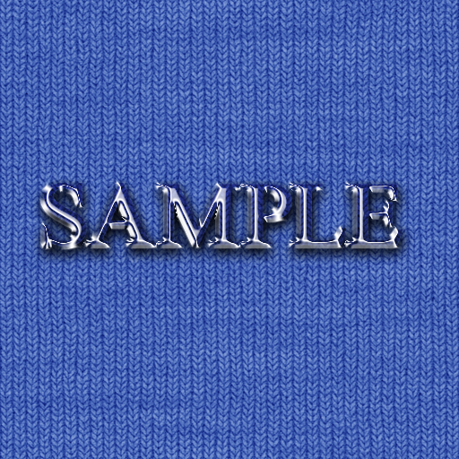Zoy Texture [ Wrinkled Knit 03 ] Seamless - Blue