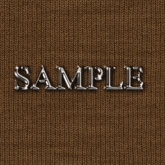 Zoy Texture [ Wrinkled Knit 03 ] Seamless - Brown