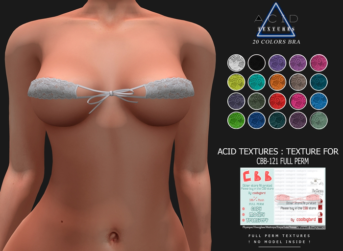 ACID TEXTURES - Texture for CBB-121 Full Perm