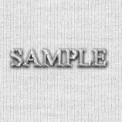 Zoy Texture [ Wrinkled Knit 03 ] Seamless - White