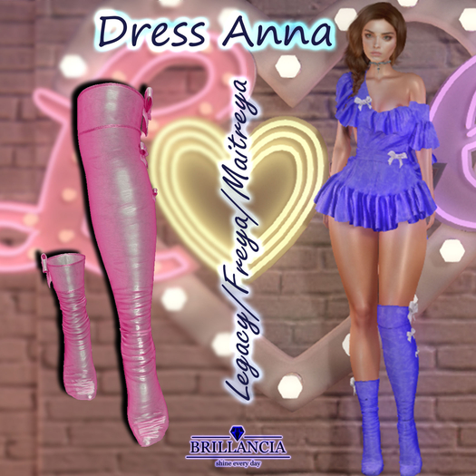 BRILLANCIA - SET ANNA_STOCKINGS_  PINK