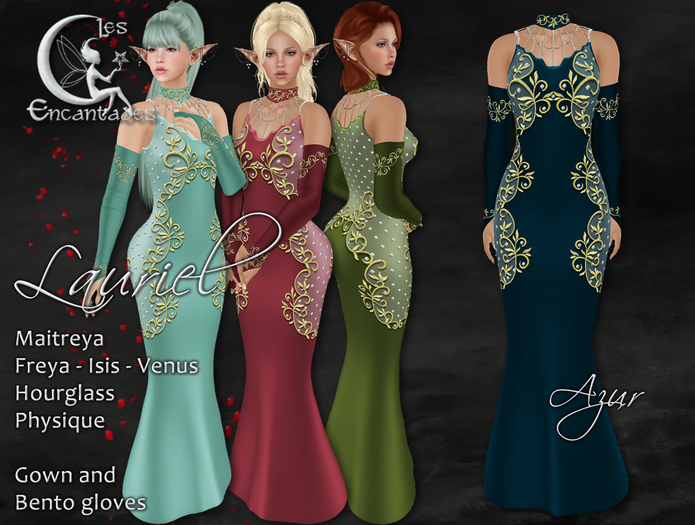 *LE* Lauriel Azur - Elfic gown
