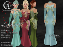*LE* Lauriel Aqua - Elfic gown