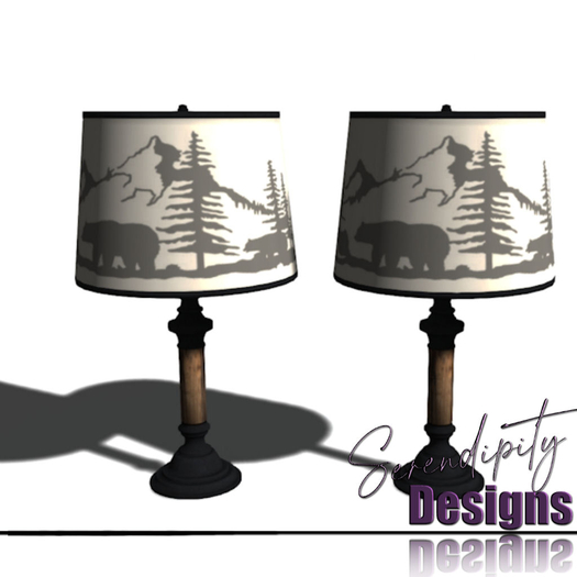 Serendipity Designs - Ticonderoga Table Lamps [WEAR ME]