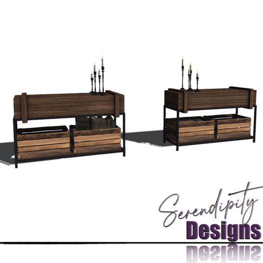 Serendipity Designs - Ticonderoga Sofa Tables  [WEAR ME]
