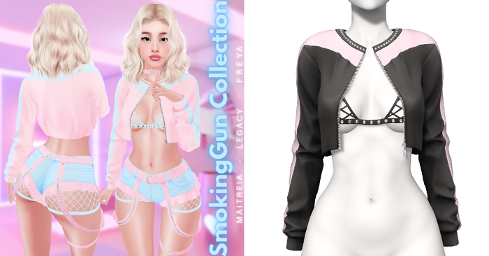 Rebelpill - SmokingGun Collection Jacket Black