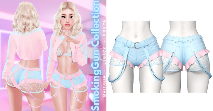 Rebelpill - SmokingGun Collection Shorts FATPACK