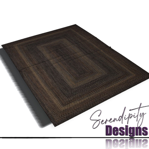 Serendipity Designs - Ticonderoga Braided Rug  [WEAR ME]