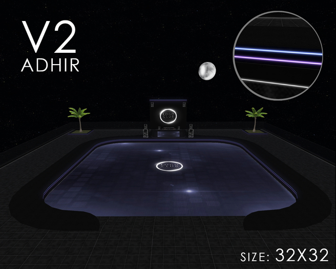 V2 - [Blue & Pink] - Disco Dance Club - 32x32 - [ADHIR] - BOX