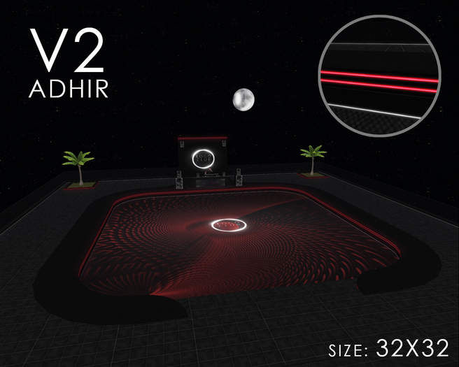 V2 - [Red Neon] - Disco Dance Club - 32x32 - [ADHIR] - BOX