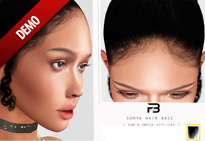 FBEAUTY - SONYA Hair Base -Black (DEMO)