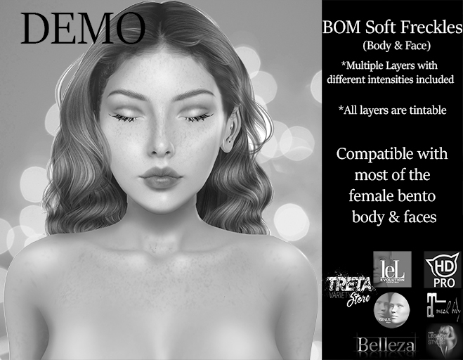 TVS - BOM Soft Freckles (Body & Face) - DEMO