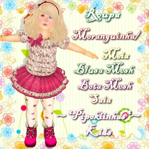 ::PK:: Roupa /moranguinha ~*Pipokiinhas*~