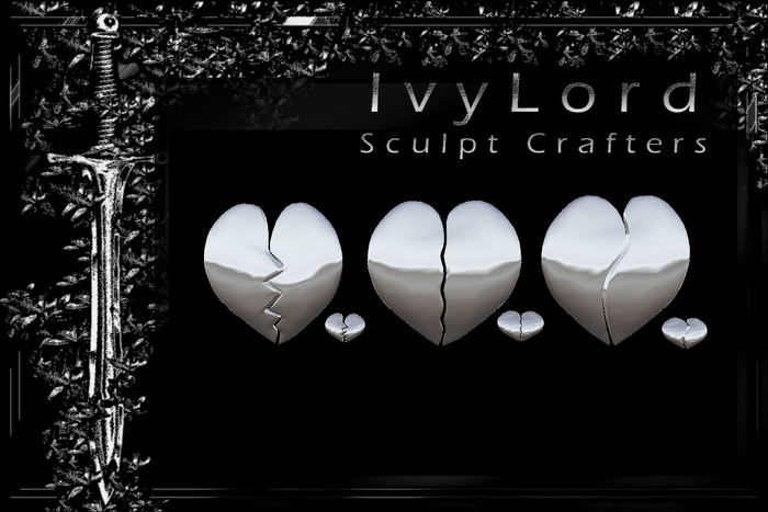 IvyLord-Broken & Friendship Heart Set